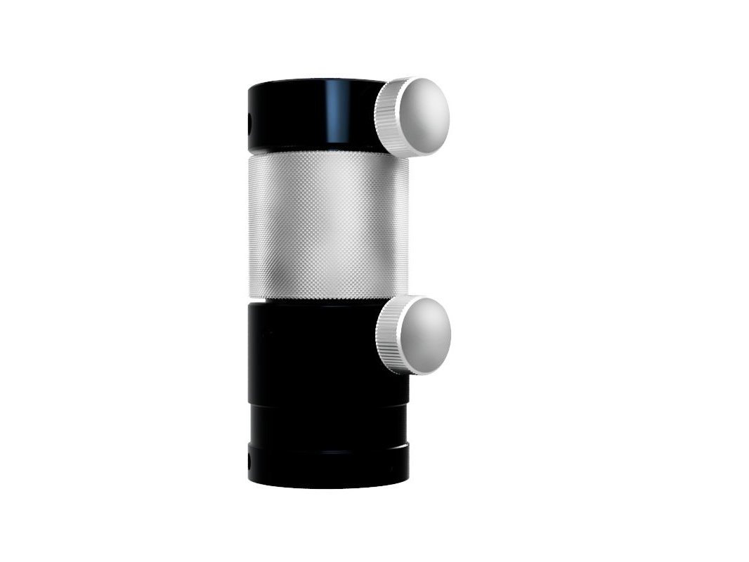 Helikoidalny uchwyt słupka metrycznego 12.7mm, wysokość 72mm