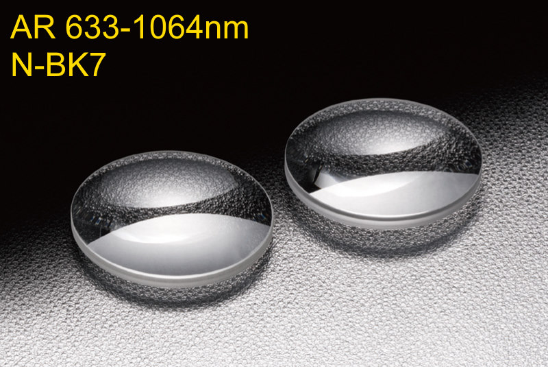 Soczewki biconwexowe N-BK7 (AR 633-1064nm)