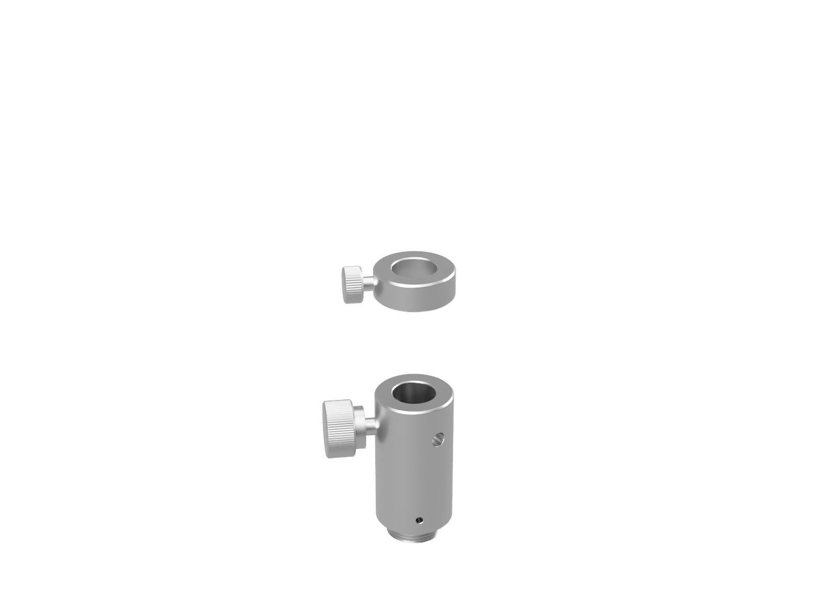 Uchwyt słupka metrycznego 12mm o wysokości 40mm, do wysokiej próżni