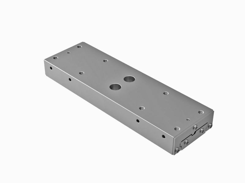 Łożysko EXC 40X130mm, potrójna rząd, ze stali nierdzewnej, suwak w osi X, (swobodne przesuwanie), +/-37.5mm, gwinty M4
