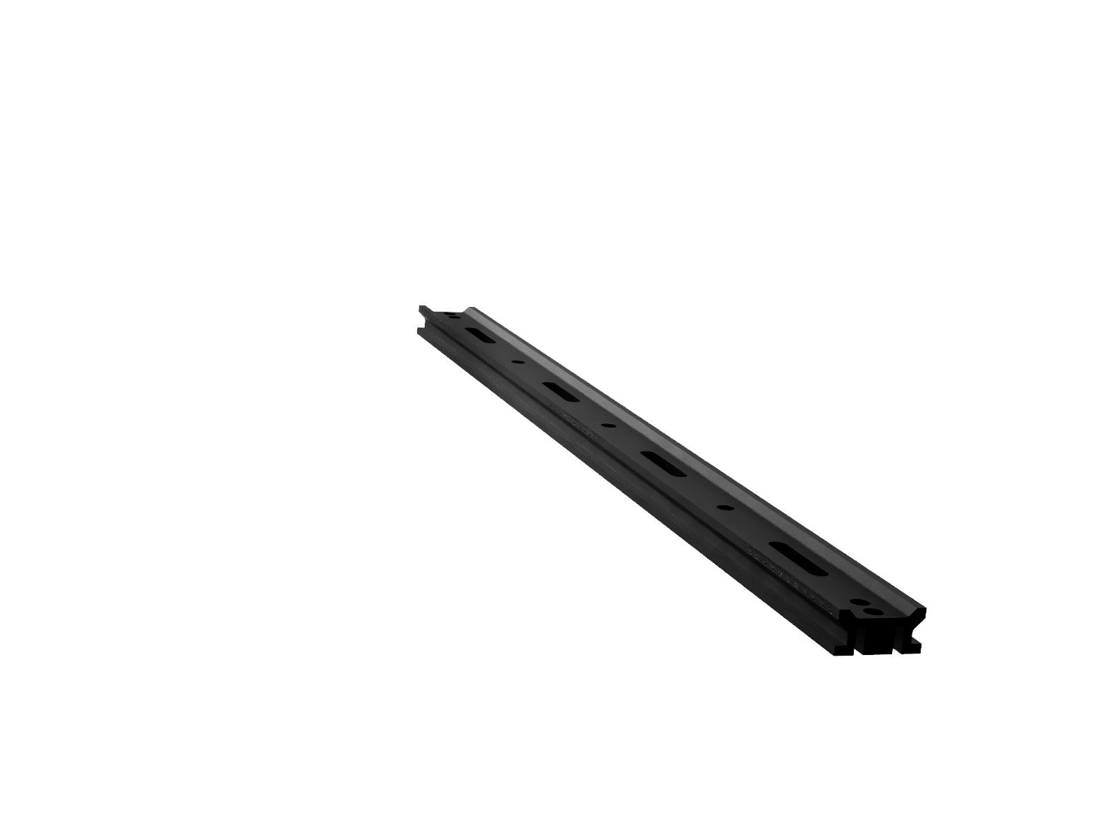 800mm-długa szyna optyczna z milimetrową skalą, szerokość 50mm, długość slotu M6 x 25mm