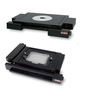 Zmotoryzowany system stolika XY do mikroskopów inwersyjnych