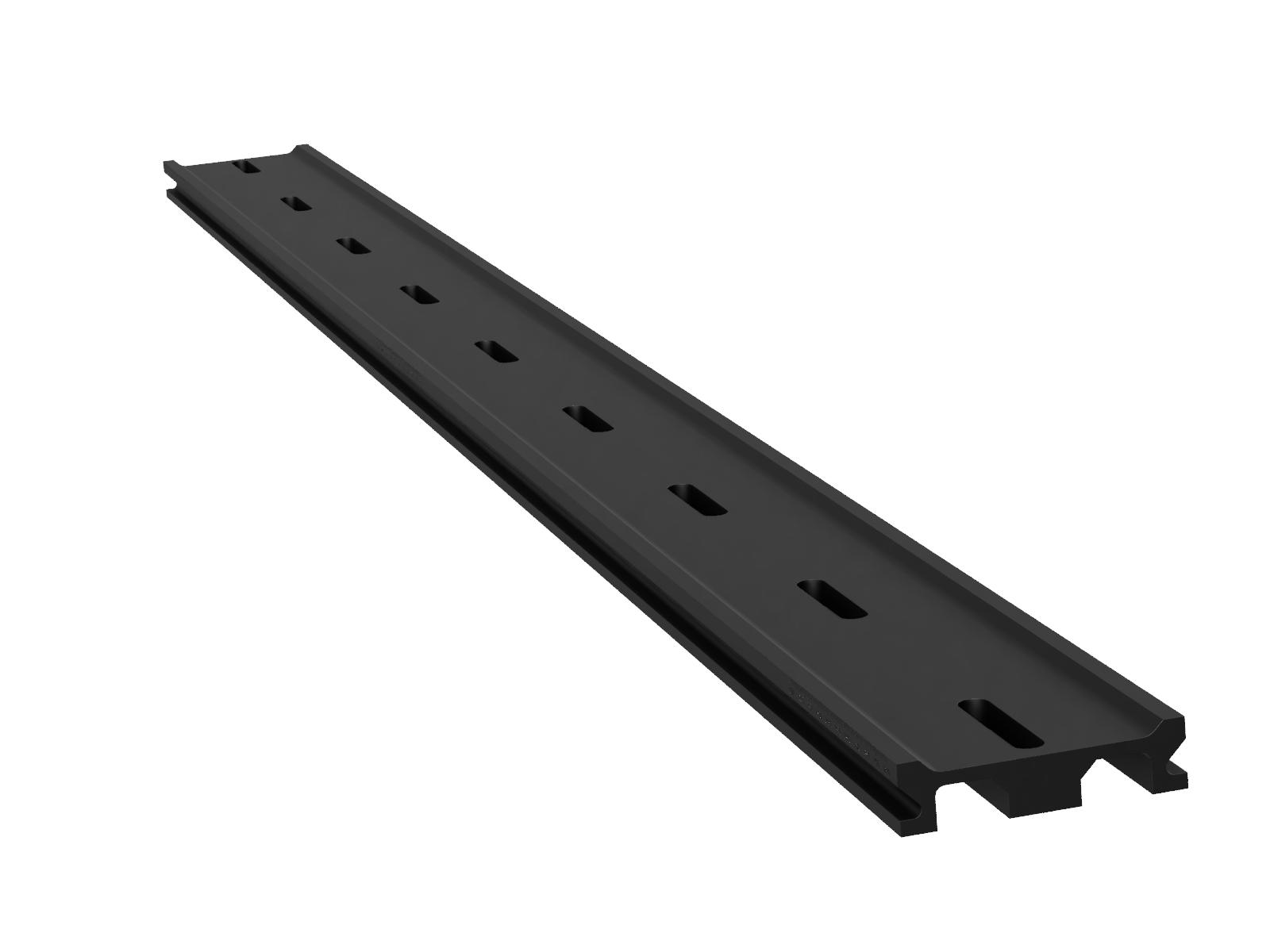 1500mm-długa szyna optyczna z milimetrową skalą, szerokość 100mm, długość slotu 1/4-20 x 1in.
