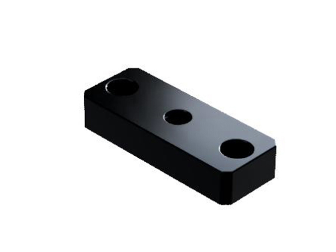 Płyta bazowa do montażu na słupku dla uchwytu dzielnika wiązki 12.7mm z gimbalem