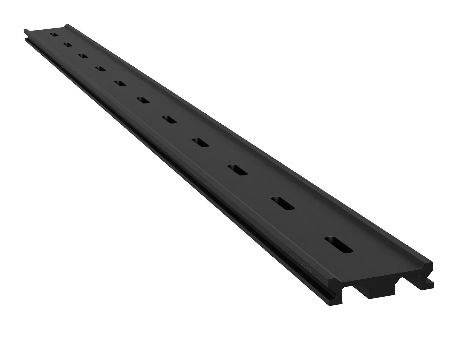 2000mm-długa szyna optyczna z milimetrową skalą, szerokość 100mm, długość slotu 1/4-20 x 1in.