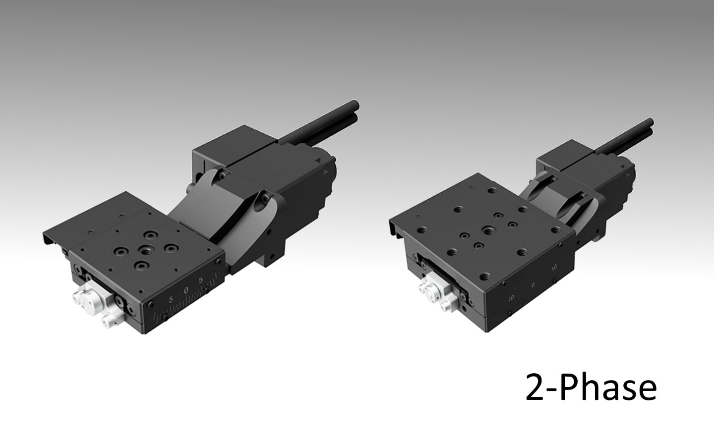 Goniometry z silnikiem krokowym 2-fazowym