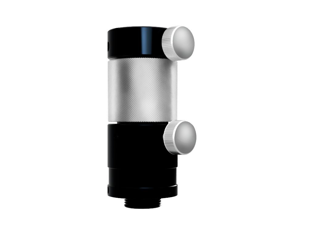 Helikoidalny uchwyt słupka metrycznego 12mm, wysokość 70mm